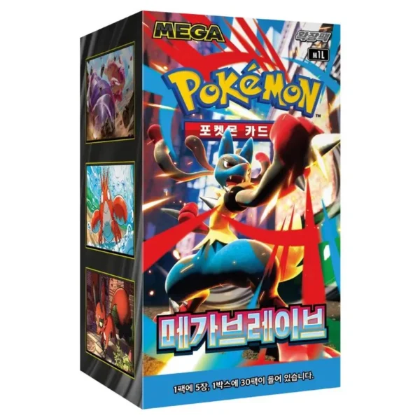 Pokémon Mega Evolution – Mega Brave – Korean Booster Box