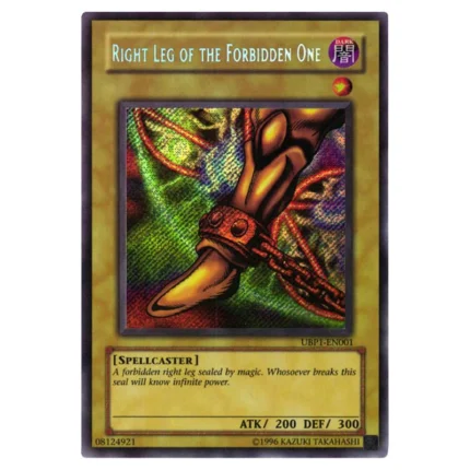 Yu-Gi-Oh! - GX Ultimate Beginner's Pack - Right Leg of the Forbidden One (Secret Rare) UBP1-EN001