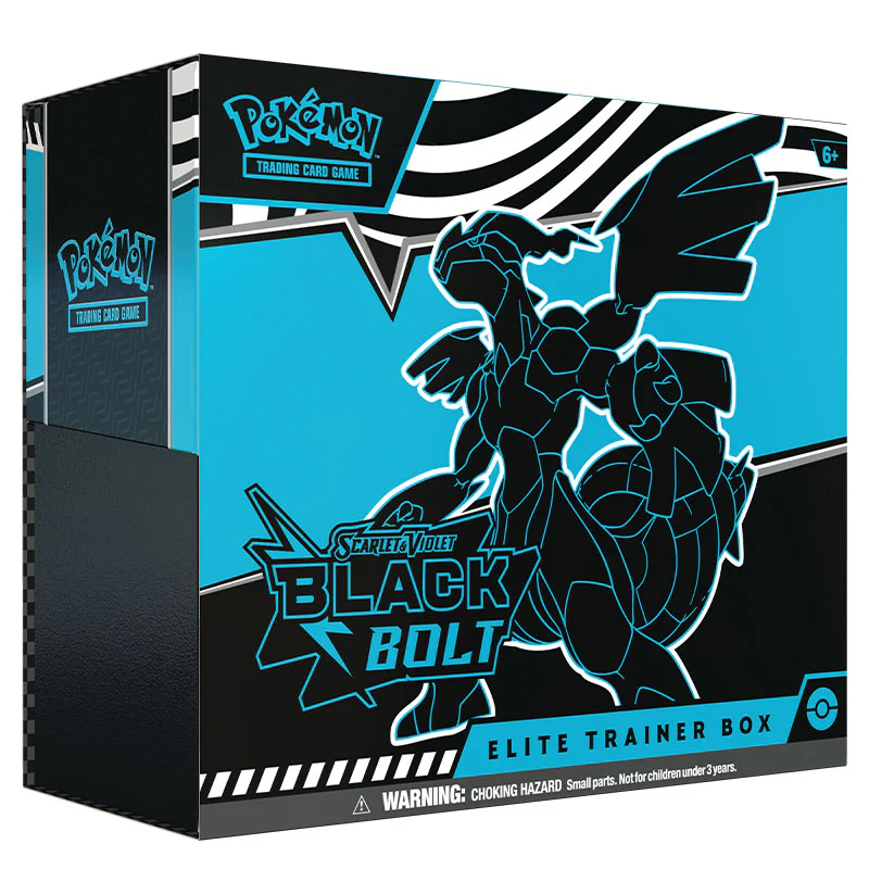 pokemon scarlet & violet black bolt elite trainer box pokemon scarlet & violet black bolt elite trainer box