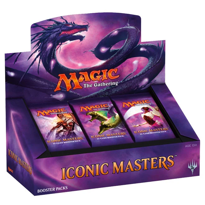 Magic The Gathering Iconic Masters Booster Box Magic The Gathering Iconic Masters Booster Box