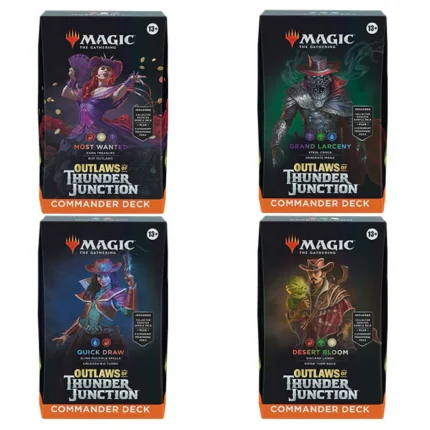 Magic The Gathering - Outlaws of Thunder Junction - Commander Deck - Bundle