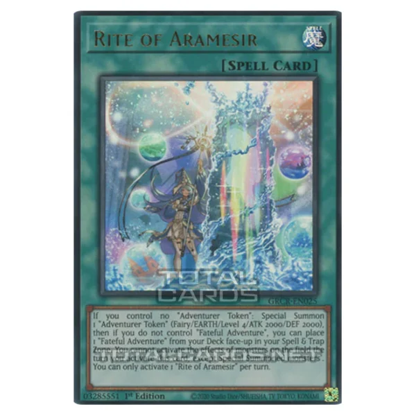 Yu-Gi-Oh! - The Grand Creators - Rite of Aramesir (Collector's Rare) GRCR-EN025A