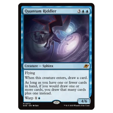 Magic The Gathering - Edge of Eternities - Quantum Riddler - 0072