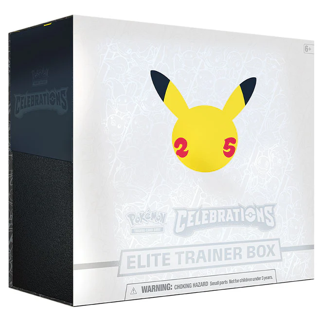 Pokemon Celebrations Elite Trainer Box Pokemon Celebrations Elite Trainer Box