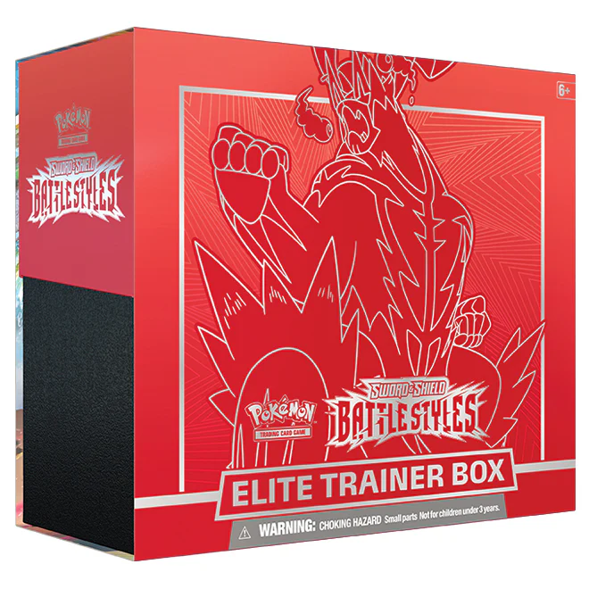 Pokemon Sword & Shield Battle Styles Elite Trainer Box Urshifu Single Strike Pokemon Sword & Shield Battle Styles Elite Trainer Box Urshifu Single Strike