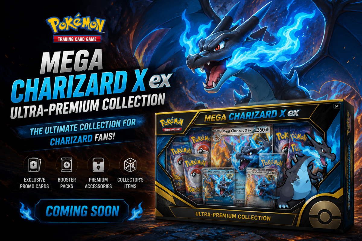 Mega Charizard X ex Ultra-Premium Collection: A New Must-Have for Pokémon Collectors