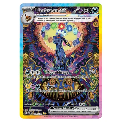 Pokemon - Scarlet & Violet - Prismatic Evolutions - Umbreon ex - 161/131